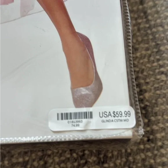 Adult Glinda Pink Fairy Costume - Picture 2 of 3